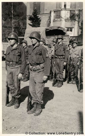 [Bronze Star Ceremony, Gera Germany, April 1945: Company A, 305th Engineer Combat Battalion, 80th Infantry Division]