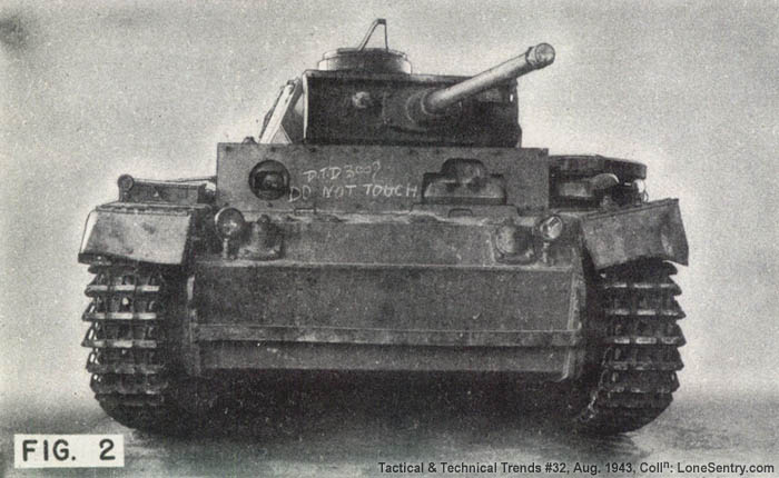 [Captured German Panzer III]